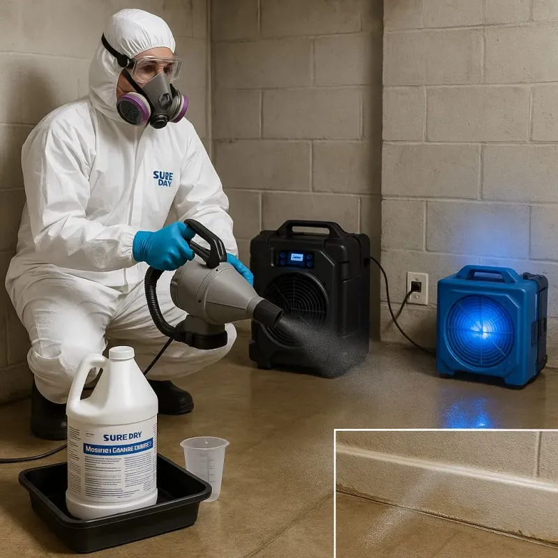 Sanitization and Odor Removal process in Inverness Highlands South, FL