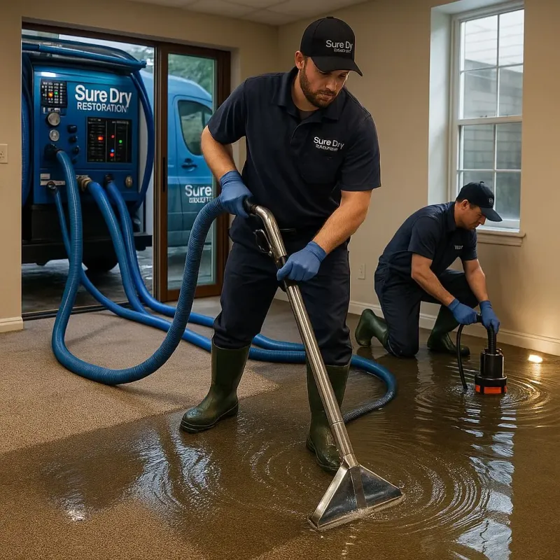 Water Extraction and Removal process in Inverness Highlands South, FL